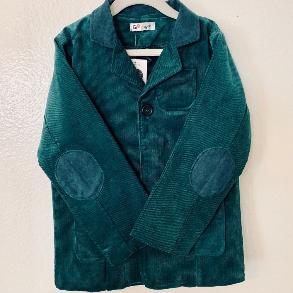 New With Tags-Green Corduroy Jacket